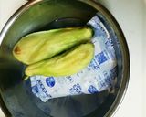 お煎餅衣のササミフライと蒸し茄子作り方5写真