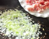 野菜たっぷりナスの肉味噌丼作り方2写真