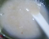 便秘にも簡単離乳食☆初期～中期バナナがゆ作り方3写真