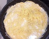 ★牛乳で簡単★明太子クリームスープパスタ作り方3写真