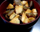 こんにゃくとチクワの煮物 簡単 常備菜作り方3写真