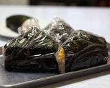 厚切りベーコンとオムレツのおにぎり作り方11写真