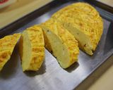 厚切りベーコンとオムレツのおにぎり作り方7写真