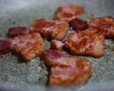 厚切りベーコンとオムレツのおにぎり作り方3写真