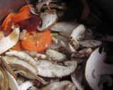牛赤身すじ肉の赤ワイントマト煮込み作り方4写真