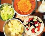 夏野菜のチキンカレー作り方6写真