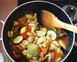 夏野菜のチキンカレー作り方7写真