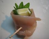 鶏むね肉のしそチーズ巻き巻き作り方3写真