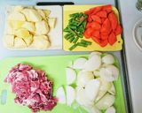 初心者でも楽々肉じゃが♪作り方1写真