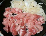 玉ねぎたっぷりしょうが焼き作り方4写真