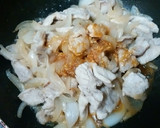 玉ねぎたっぷりしょうが焼き作り方6写真