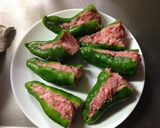 ジャンボしし唐の肉詰め作り方5写真