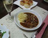 Ｘ’masや特別な日に☆鶏肉の赤ワイン煮作り方6写真