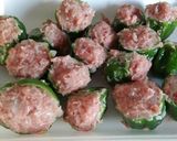 簡単タレでピーマンの肉詰め☆作り方5写真