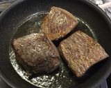 男飯 フライパンで簡単 ローストビーフ丼作り方6写真