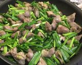 男飯 砂ずりとココロのニラ炒め 酒の肴作り方5写真