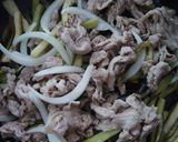 なすと豚肉、玉ねぎのピリ辛味噌炒め。作り方8写真