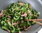食べやすい♪炒め煮ゴーヤチャンプル作り方7写真