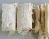 ソースが美味しい★ハムのサンドイッチ作り方6写真