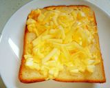☆朝食に！チーズ玉子トースト♪作り方2写真