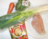野菜インスタントラーメン♪アレンジ醤油作り方1写真