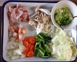 上海風焼きそば作り方1写真