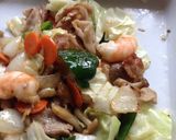 上海風焼きそば作り方5写真