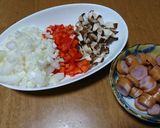 余ったご飯で簡単ジャンバラヤ作り方1写真