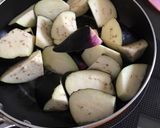 ナスと椎茸のミートソース風作り方2写真