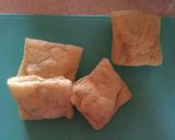 餃子の具で！油揚げの納豆餃子詰め作り方2写真