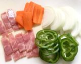 喫茶店のナポリタン 簡単 お手軽ランチ作り方1写真