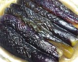 レンジで簡単♪艶々甘味噌茄子作り方5写真