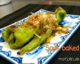 麺つゆだけ♪万願寺とうがらしの焼き浸し作り方2写真