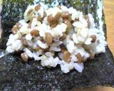 ☆私の定番朝ごはん☆納豆巻き風ご飯☆作り方2写真