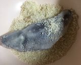 卵を使わずサクサクに揚がる魚のフライ作り方4写真