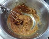 谷中の肉巻きモチ麦味噌作り方2写真