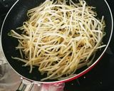 もやしと舞茸の節約炒め物作り方3写真