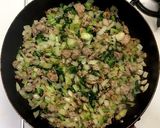 豚ひき肉と玉ねぎのスタミナポン酢炒め作り方4写真