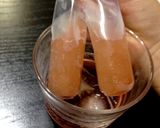 簡単！チューベットのシャーベットドリンク作り方3写真