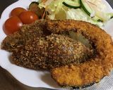 卵を使わずサクサクに揚がる魚のフライ作り方5写真