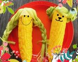 朝採りコーンdeレンチン！キレイハナ風〜作り方6写真