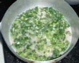 鶏ひき肉とねぎの塩スープそうめん作り方2写真