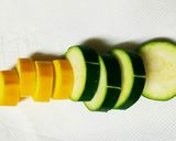 ズッキーニのクリームとチーズ焼き　作り方1写真