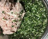 夏野菜たっぷり ぷりぷりエビ餃子作り方5写真