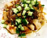 胸肉のエリンギ豆板醤ソース♪作り方6写真