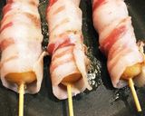 初心者でも簡単☆話題の肉巻き団子作り方2写真