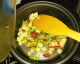 【和】大根の茎と油揚げのごま油炒め作り方1写真
