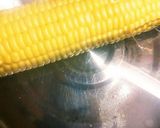 時短＆ちょっとアートな焼きとうもろこし♪作り方2写真
