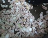 トマトとひき肉の甘辛オムレツ丼作り方2写真