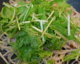 水菜とシラスのペペロンチーノ作り方6写真